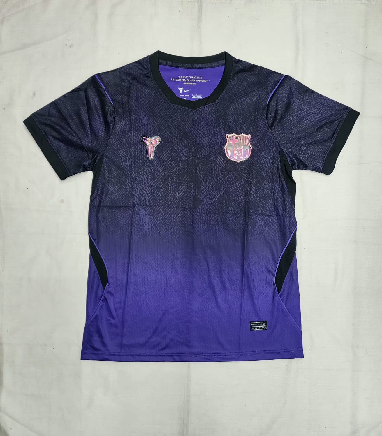 FC Barcelona x Kobe Bryant Nike Special Edition Jersey – Purple & Black | Mamba Edition