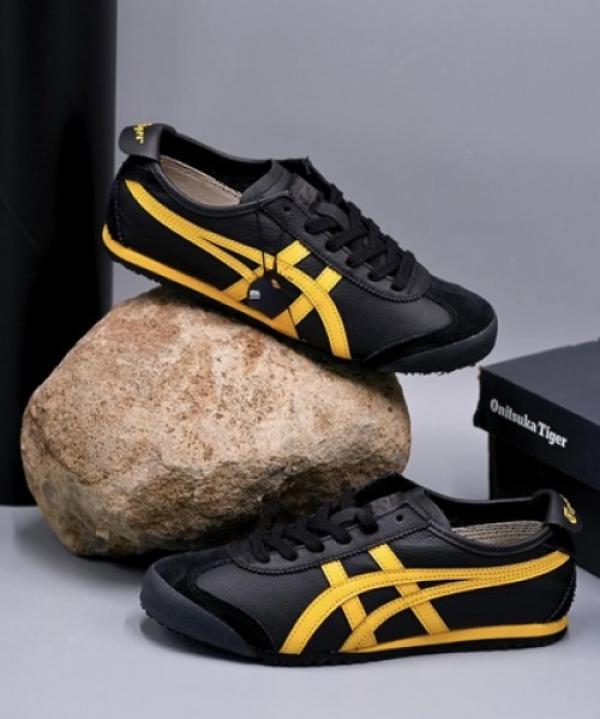 Onitsuka Tiger Mexico 66 Black Yellow - Original Reference