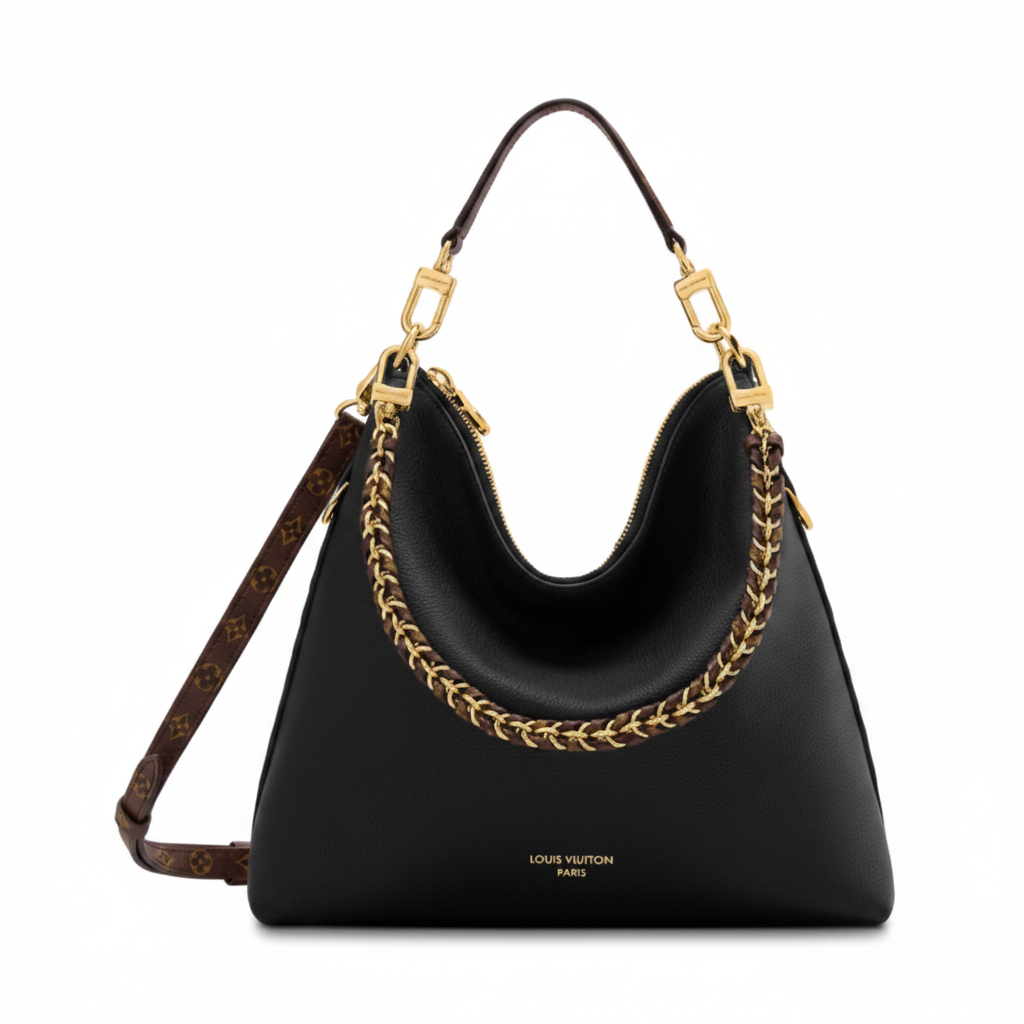 Louis Vuitton Scala Mini Hobo "Noir / Gold"