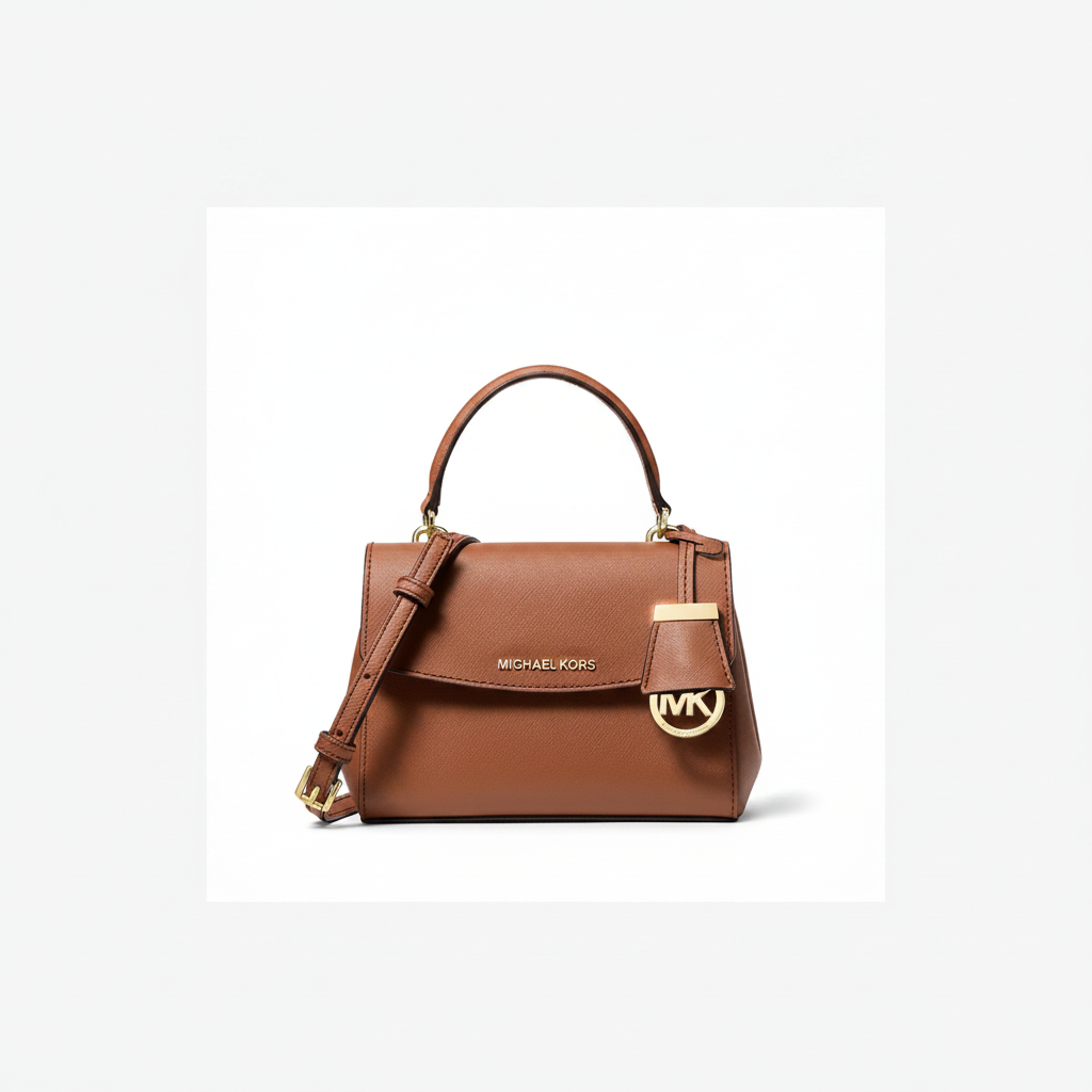 Michael Kors Ava Extra-Small Satchel "Luggage / Gold"