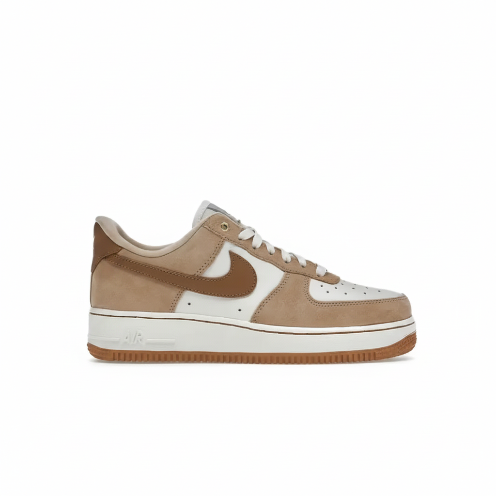 Nike Air Force 1 Low 'Linen / Dark Driftwood' (Sand / Brown / Gum)