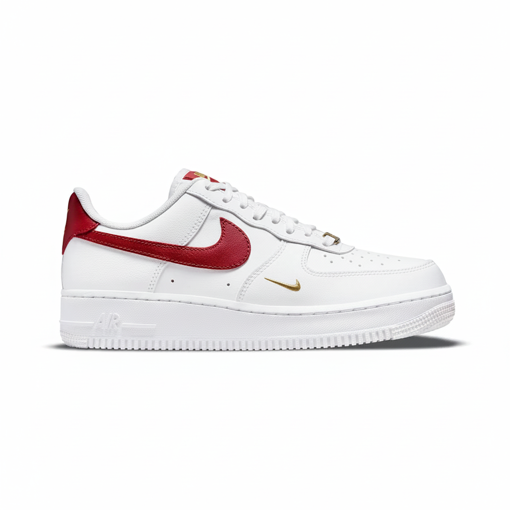 Nike Air Force 1 Low '07 LV8 'White / Gym Red / Gold'
