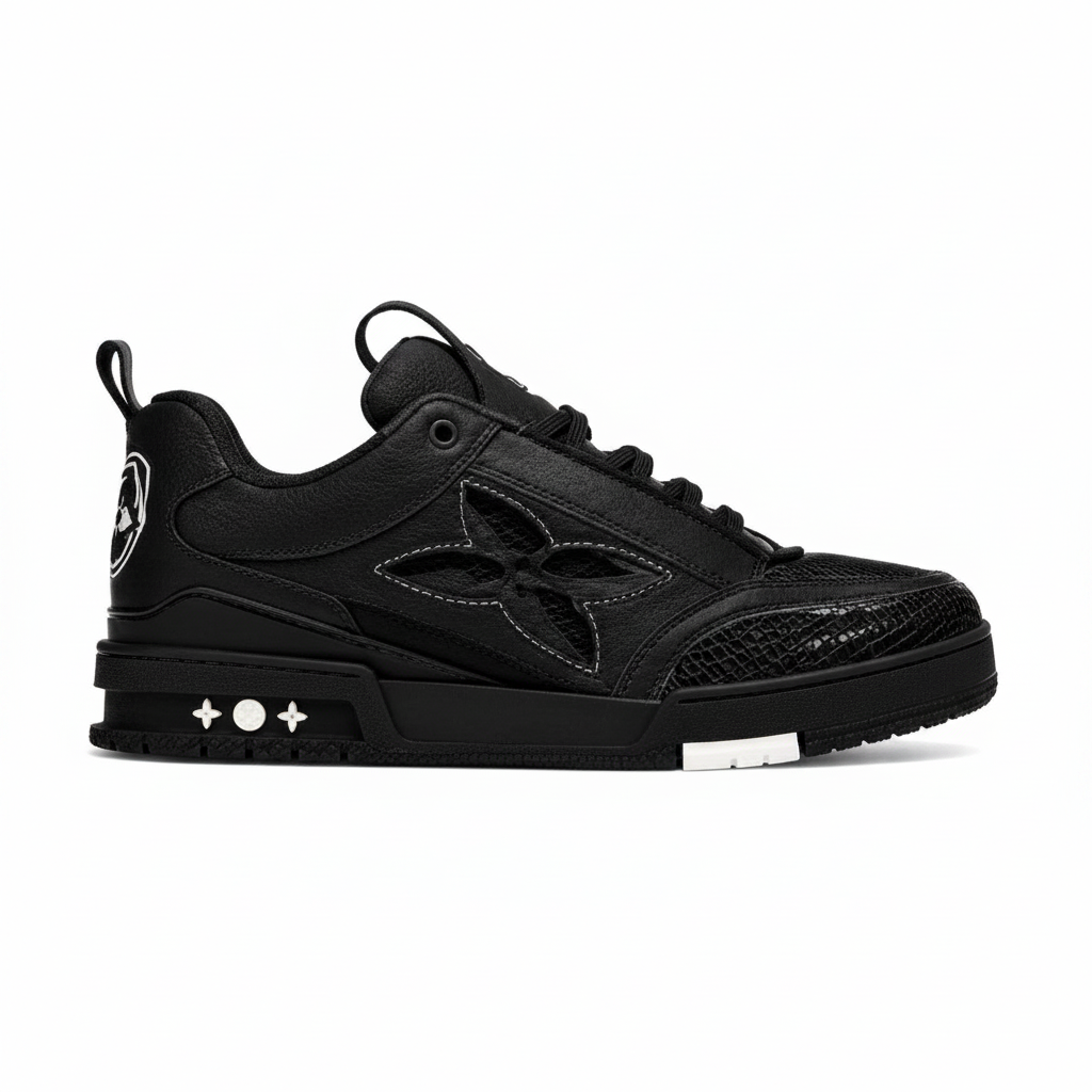 Louis Vuitton Skate Sneaker 'Black / Monogram'