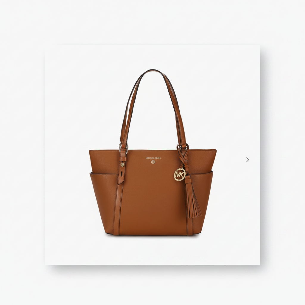 Michael Kors Sullivan Large Tote "Luggage / Gold"