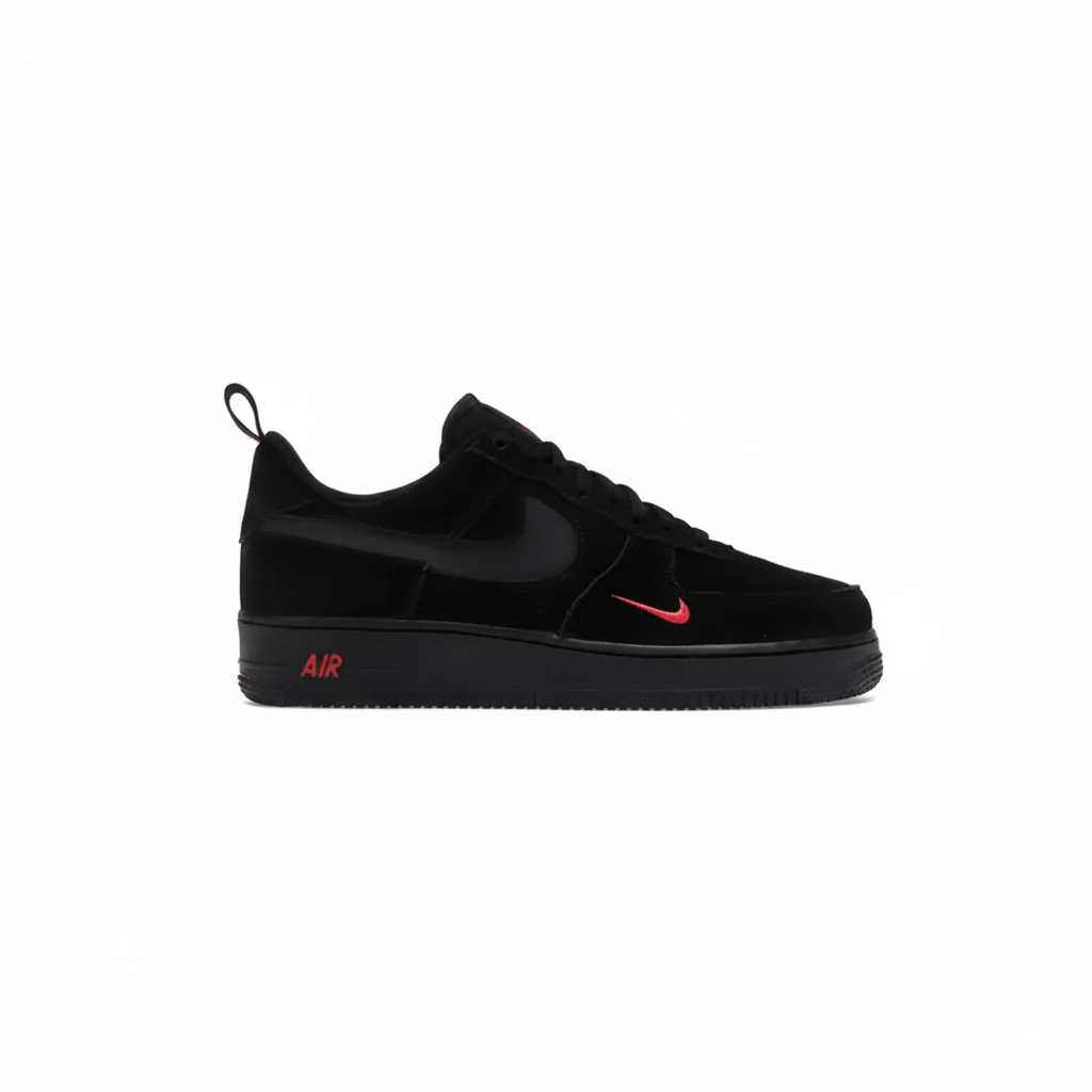 Nike Air Force 1 Low '07 LV8 'Black / University Red'