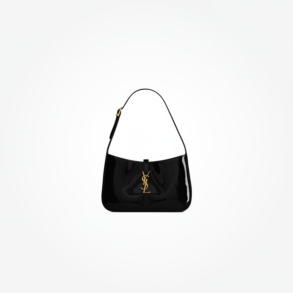 Saint Laurent Le 5 À 7 Hobo Bag – Black Smooth Leather