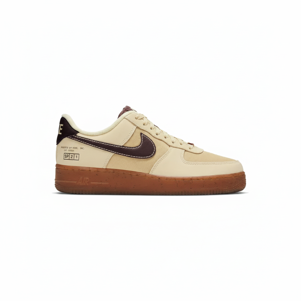 Nike Air Force 1 Low 'Team Gold / Velvet Brown'