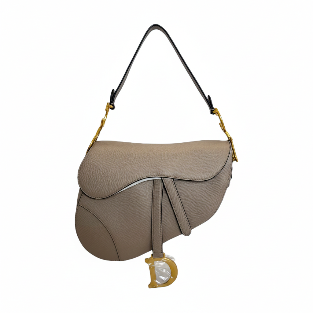 Dior Saddle Bag "Taupe / Gold"