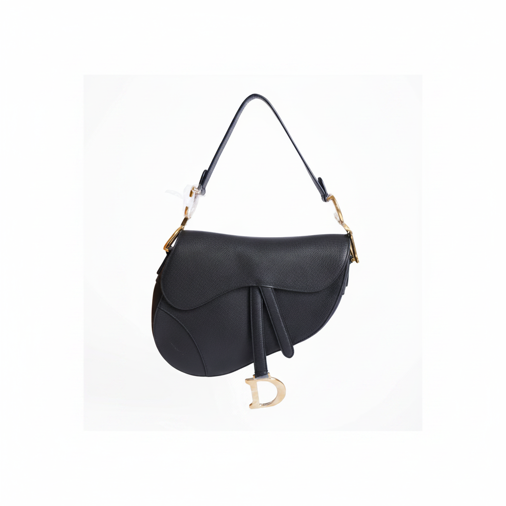 Dior Saddle Bag "Black / Gold