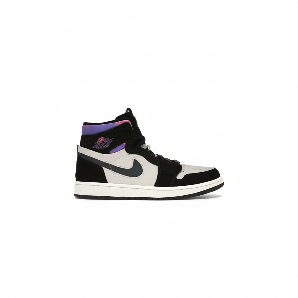 Air Jordan 1 Zoom CMFT 2 'Particle Grey / Purple Ink'