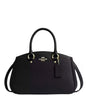 Coach Mini Sage Carryall Black Pebbled Leather