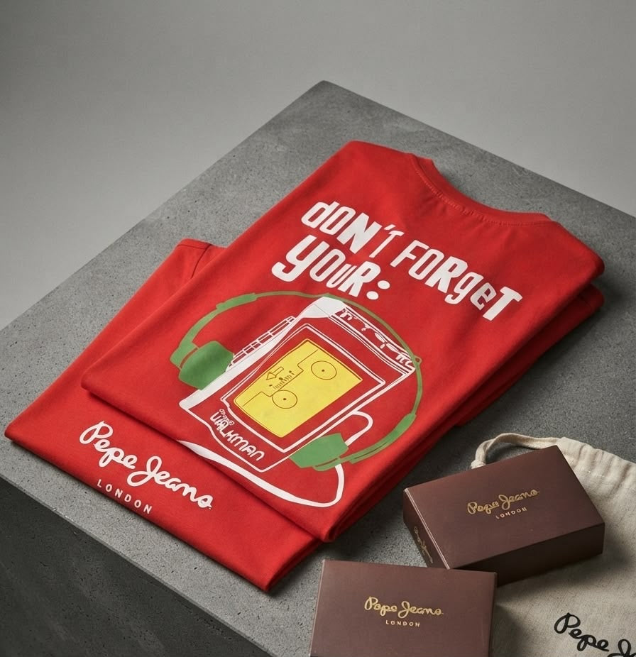 Pepe Jeans London Men's Graphic Printed T-Shirt