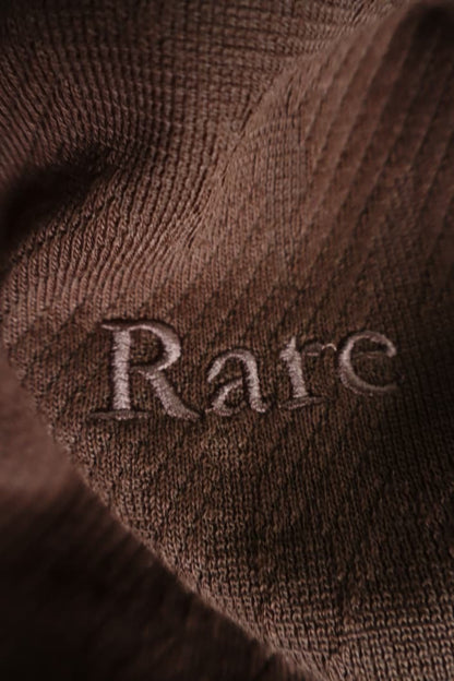 Rare Rabbit Embroidered Textured Knit Sweatshirt