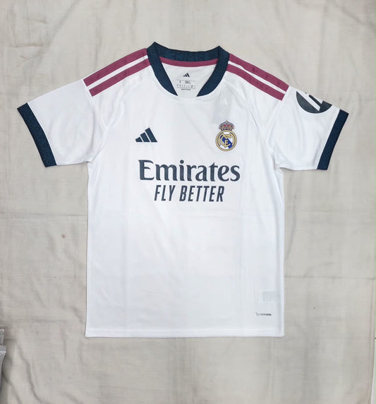 Real Madrid CF Adidas Home Jersey â€“ White | Emirates Fly Better Edition