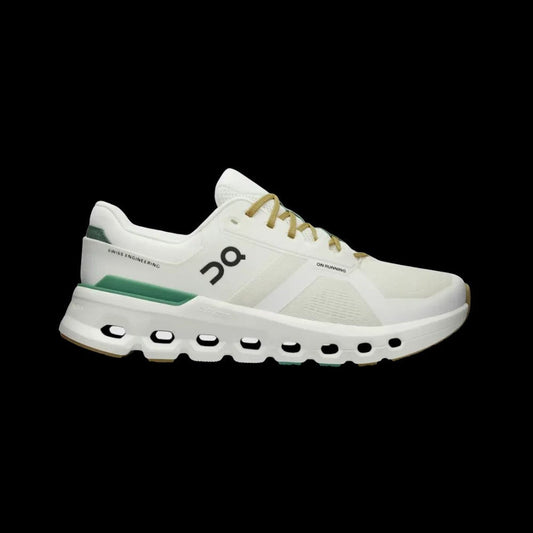 On Cloudrunner 2 "Ivory/Olive Green"