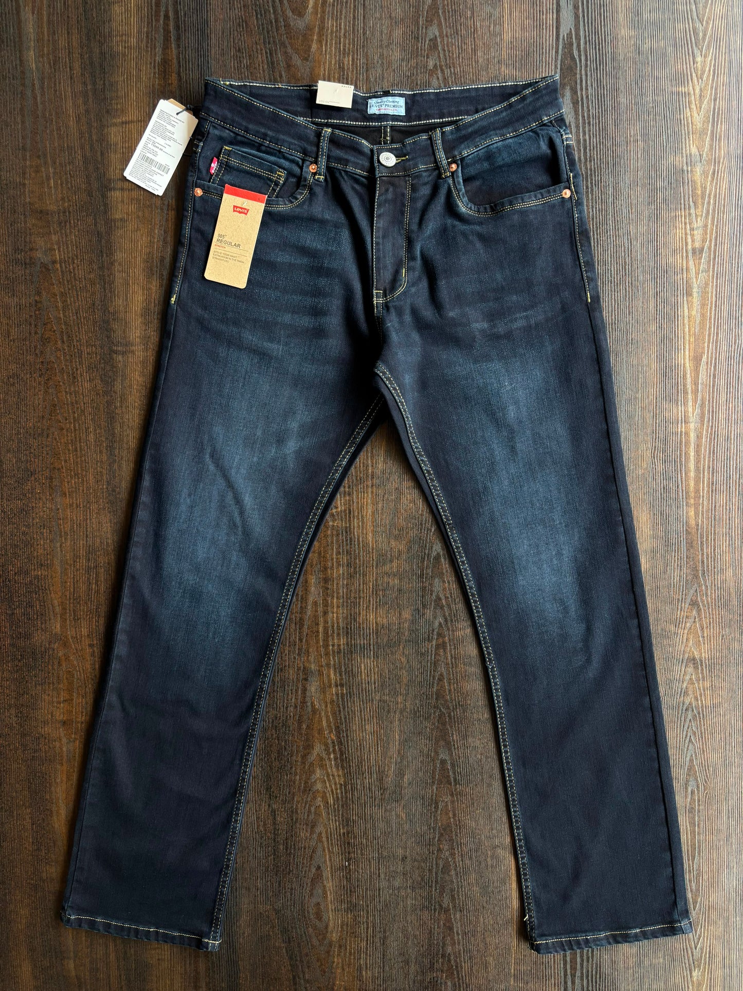 Levi's 505â„¢ Regular Fit Jeans â€“ Dark Navy