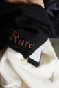 Rare Rabbit Embroidered Textured Knit Sweatshirt