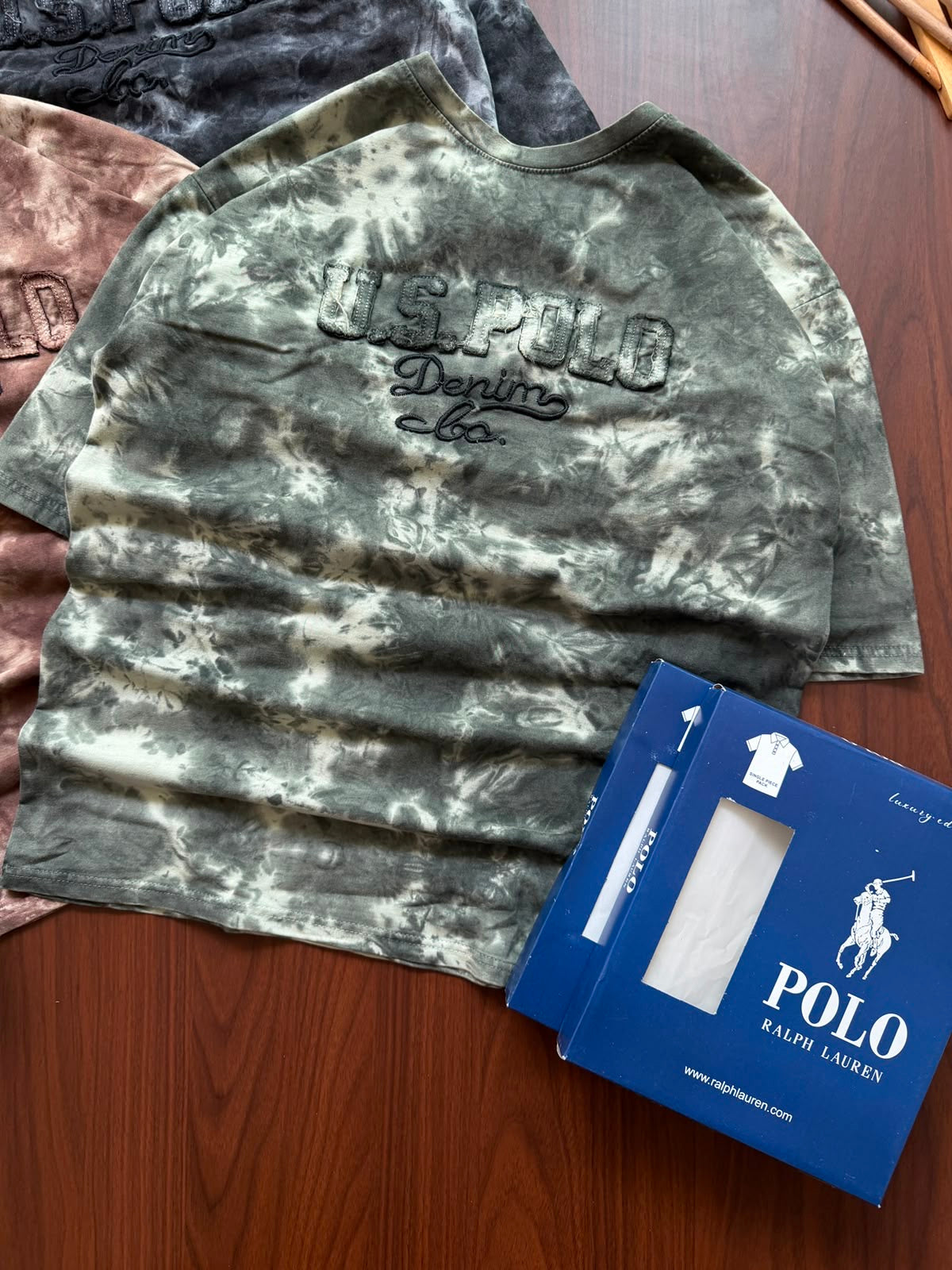 U.S. Polo Assn. Denim Co. Men's Tie-Dye Embroidered T-Shirt â€“ Luxury Edition9
