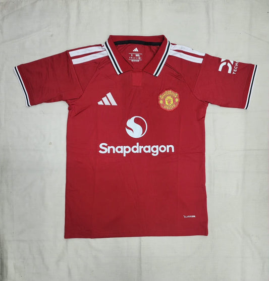 Manchester United Adidas Home Jersey 2024/25 â€“ Red | Snapdragon Edition