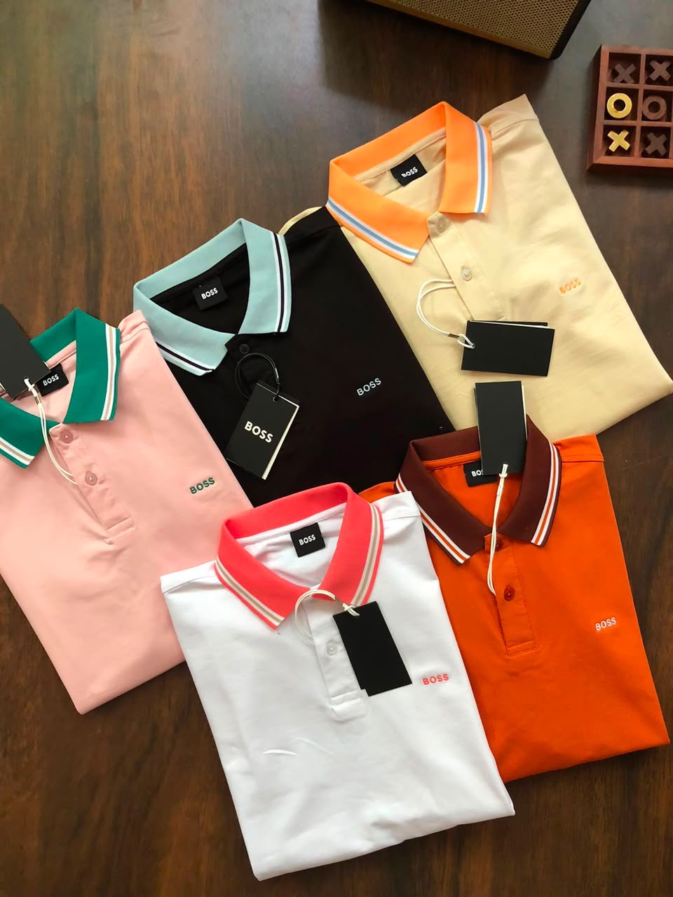 Hugo Boss Men's Tipped Collar Polo Shirt