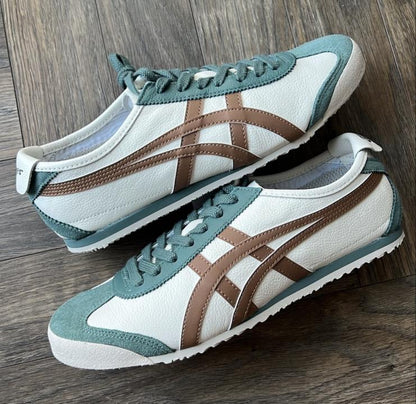 Onitsuka Tiger Mexico 66 White Sage Green Brown - Original Reference