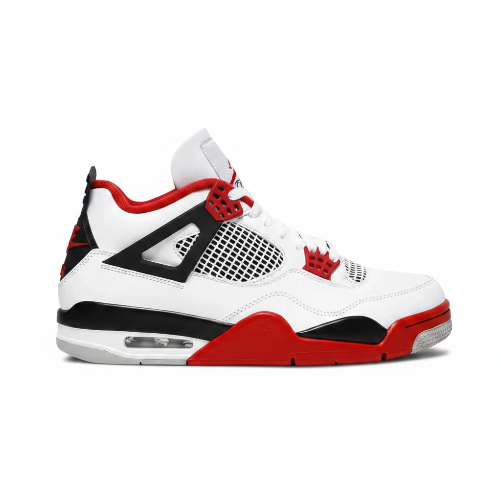 Air Jordan 4 Fire Red - Square