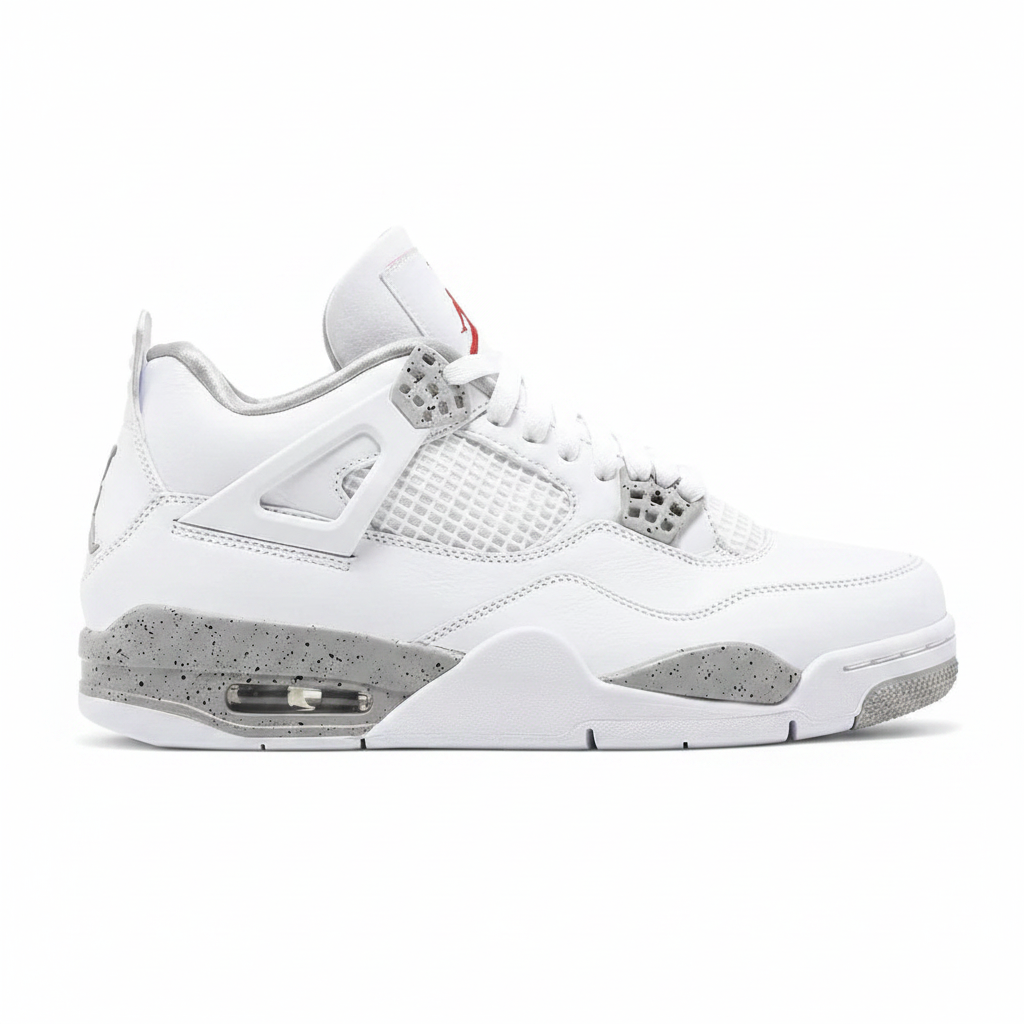 Air Jordan 4 Oreo - Pure White