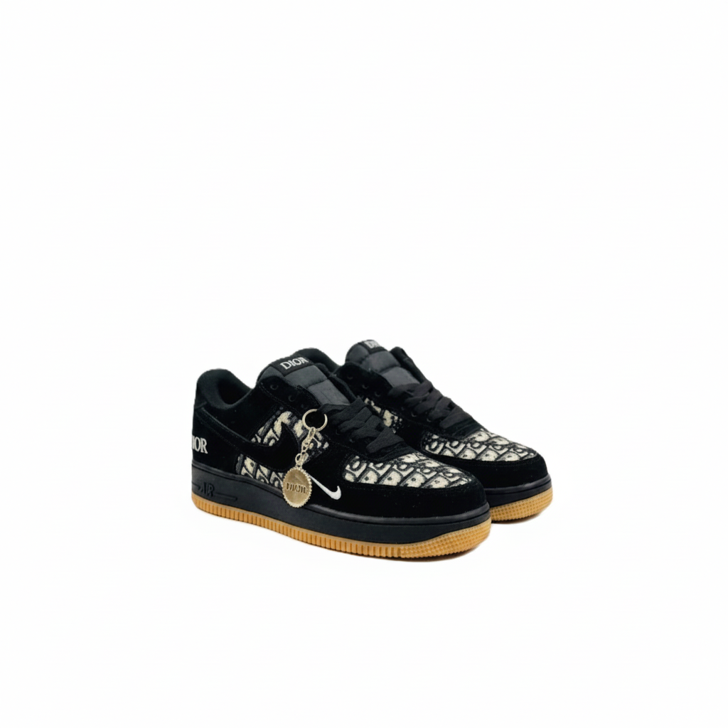 Nike x Dior Air Force 1 Low 'Black / Dior Oblique'