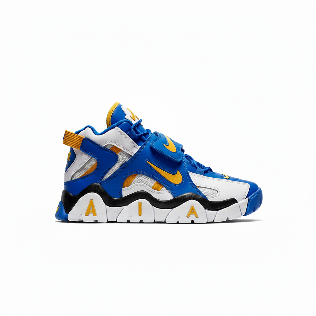 Nike Air Barrage Mid 'Royal Blue / Yellow'