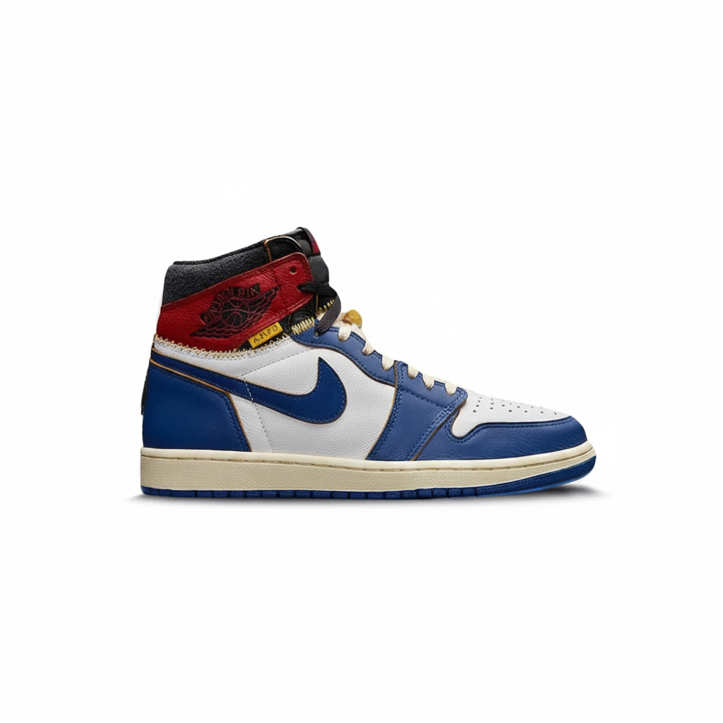 Union LA x Air Jordan 1 High OG Storm Blue White Blue Red