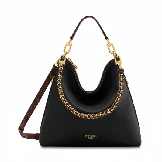 Louis Vuitton Scala Mini Hobo "Noir / Gold"