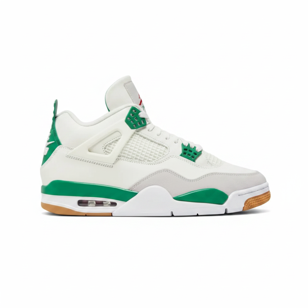 Nike SB x Air Jordan 4 Pine Green White Gum