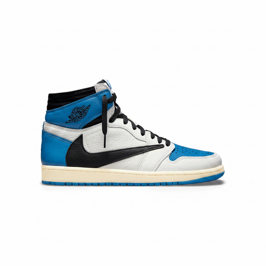 Fragment Design x Travis Scott x Air Jordan 1 Retro High OG Military Blue