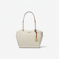 Michael Kors Jet Set Large Chain Tote Vanilla