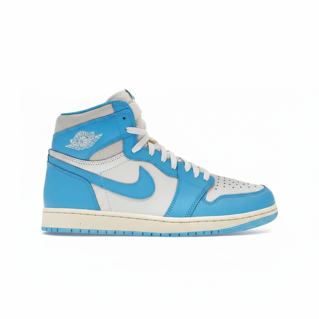 Air Jordan 1 Retro High OG 'UNC' (2019) (Powder Blue / White / Sail)