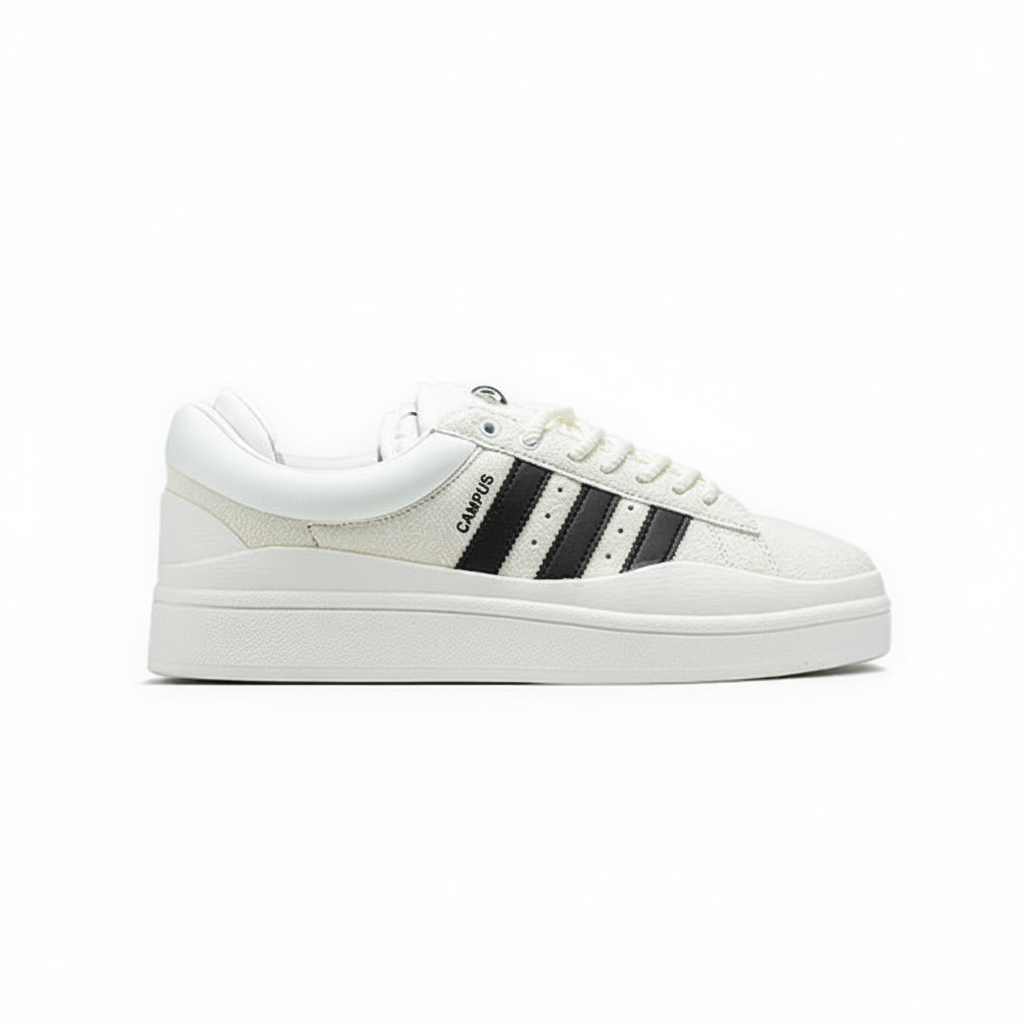 Adidas ADI2000 Dark Green Off White lateral view