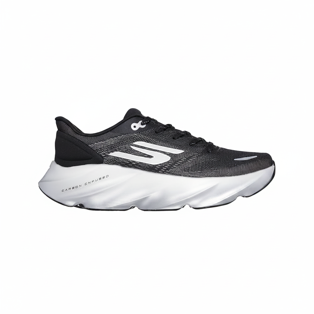 Skechers Go Run Carbon Infused "Black/White"
