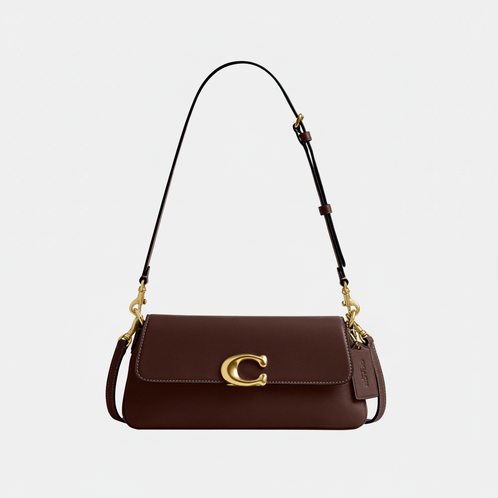 Coach Jet Bag "Dark Brown / Brass"