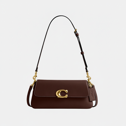 Coach Jet Bag "Dark Brown / Brass"