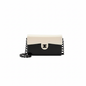 Chanel Bi-Color Flap Bag in Black and White Lambskin with Matte Black So-Black Hardware