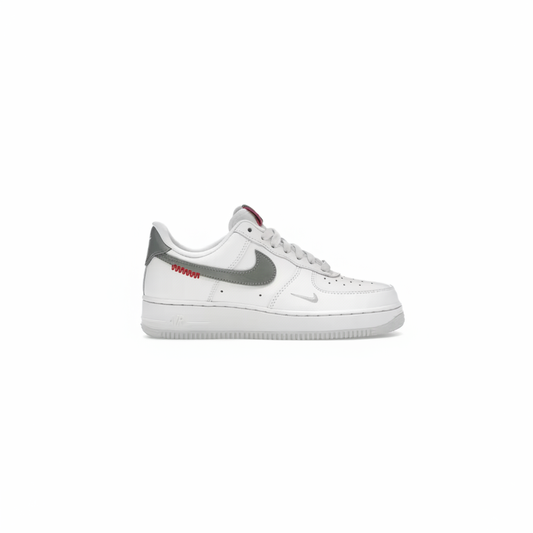 Nike Air Force 1 Low 'White / Silver Sage / Team Red'