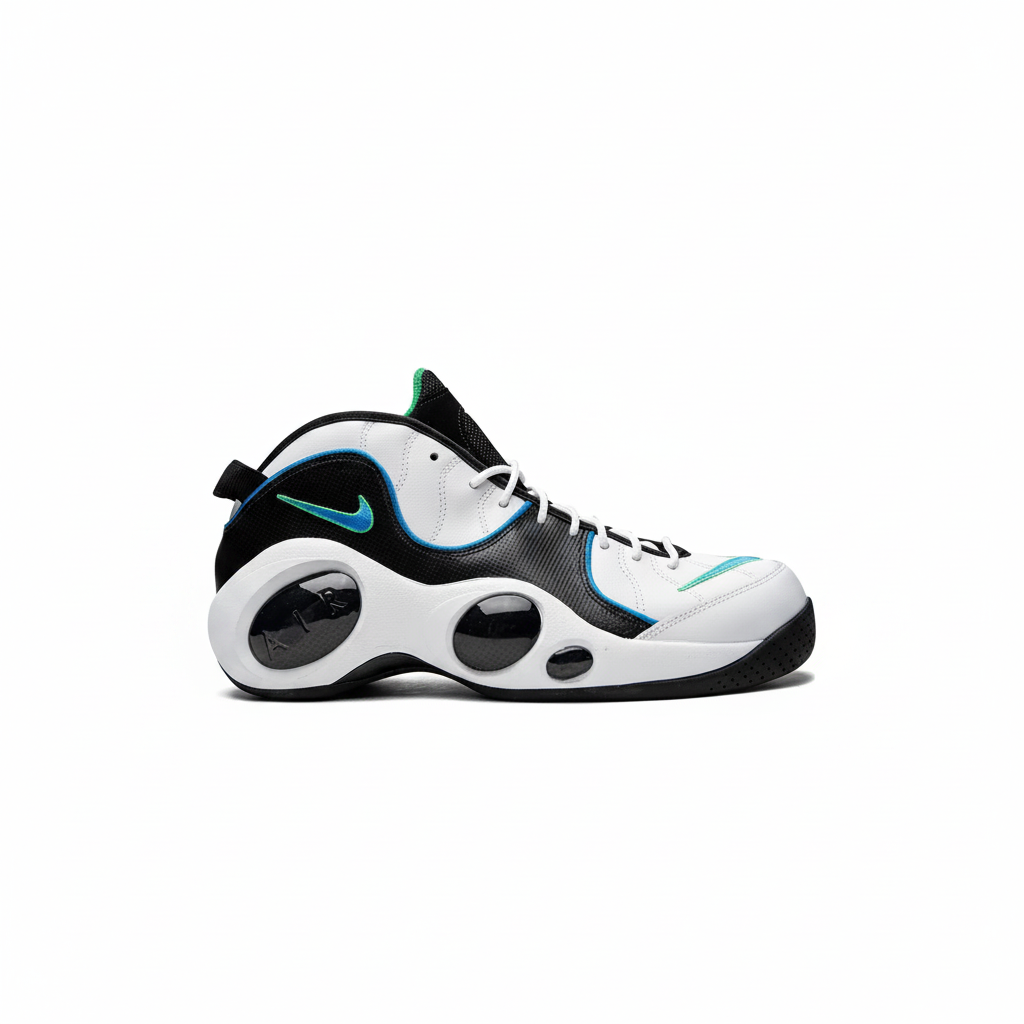 Nike Air Zoom Flight 95 "White / Black / Green / Blue"