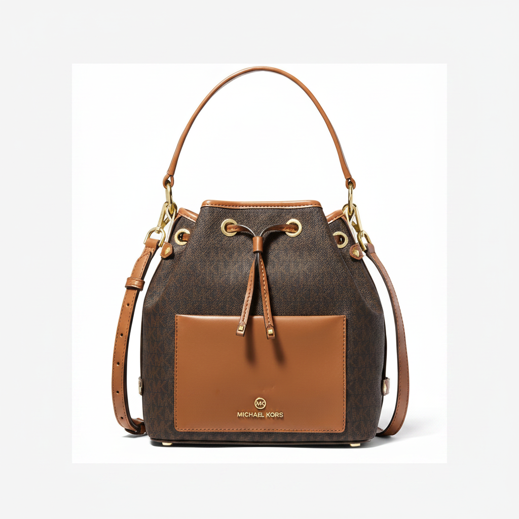 Michael Kors Merit Small Logo Bucket Bag