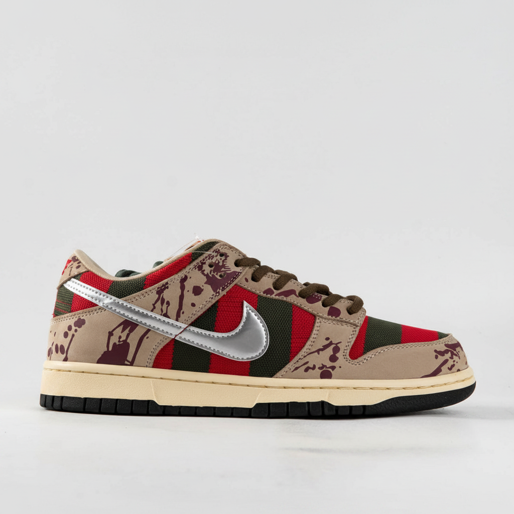 Nike SB Dunk Low "Freddy Krueger"