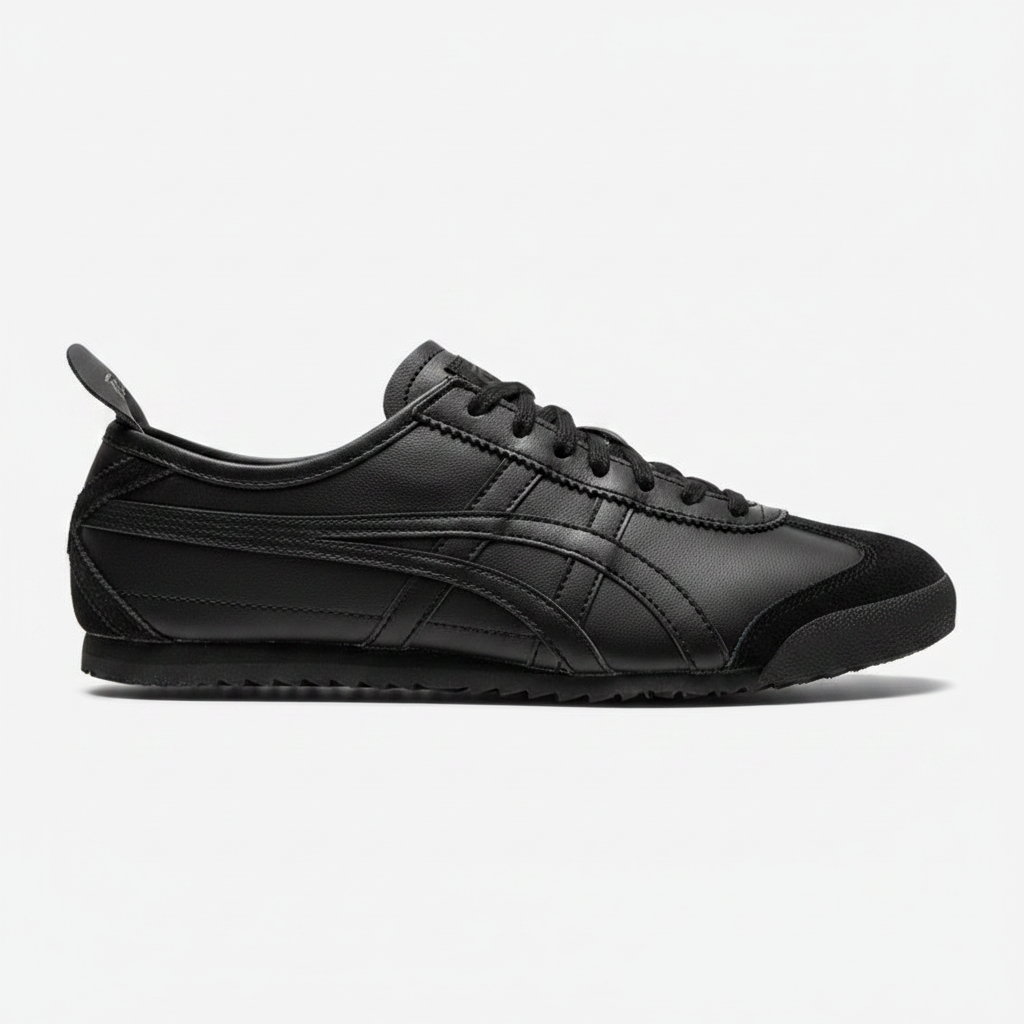 Onitsuka Tiger Mexico 66 Triple Black - Side View