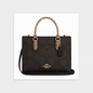 Coach Zoe Carryall Brown Tan Signature Canvas