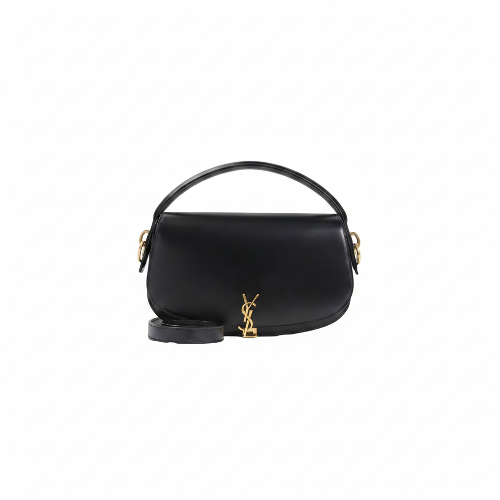 Saint Laurent Voltaire Baguette "Black / Gold"
