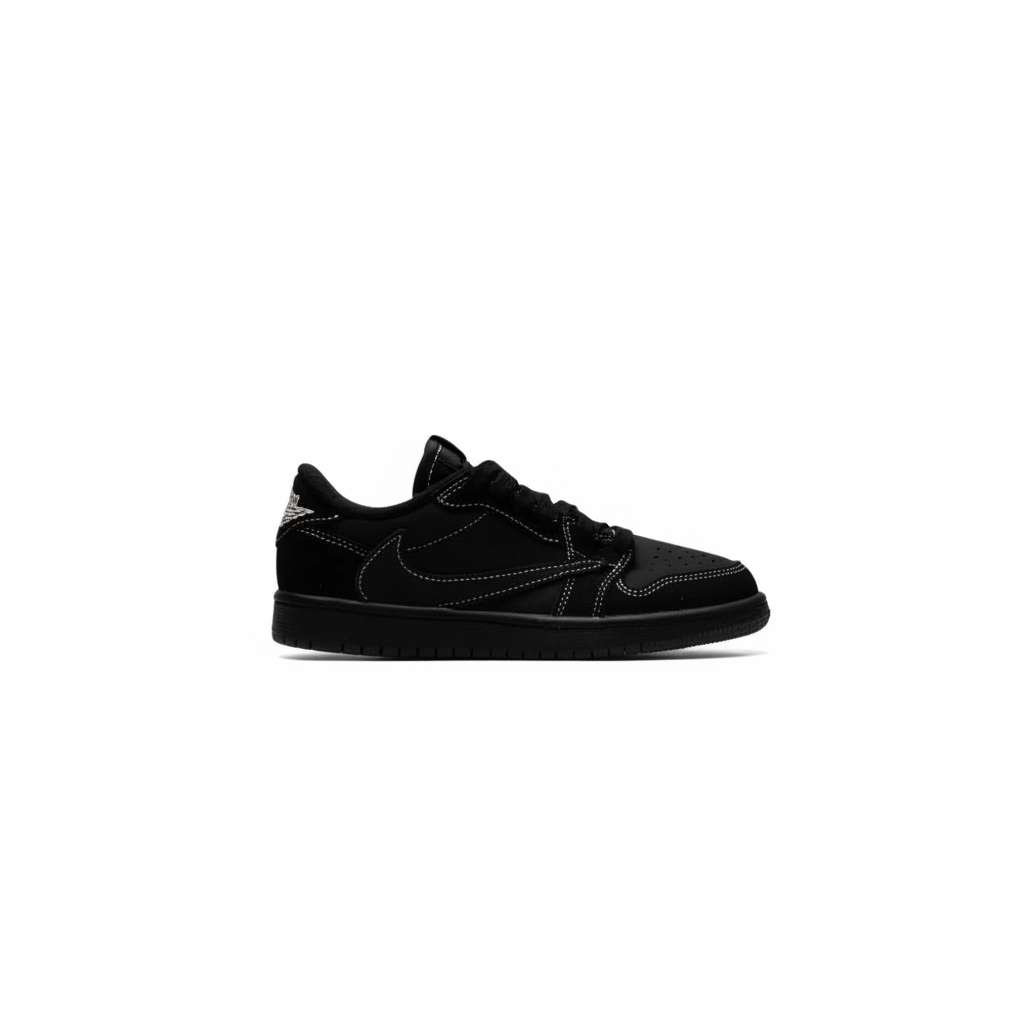 Travis Scott x Air Jordan 1 Low OG Black Phantom