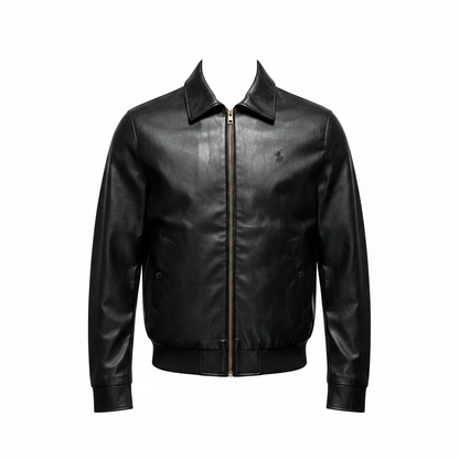 Polo Ralph Lauren Men's Faux Leather Bomber Jacket