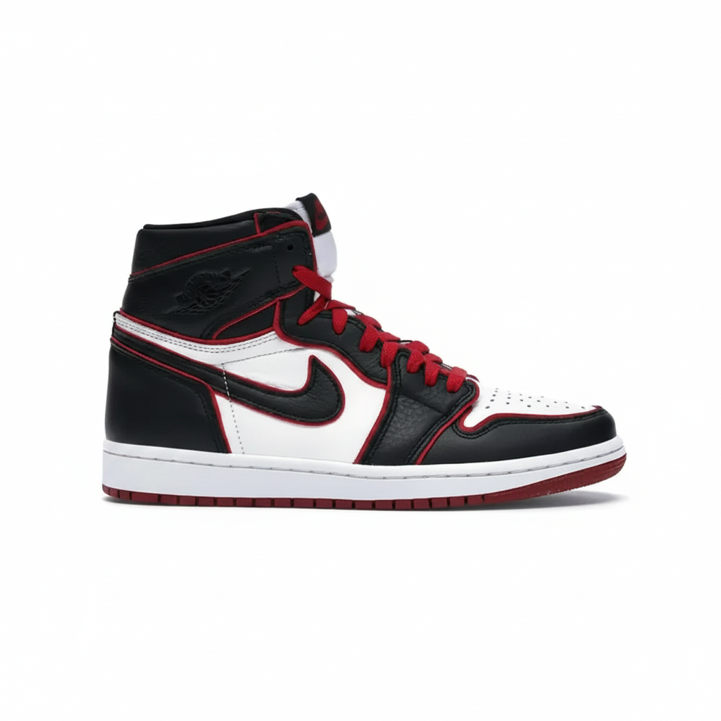 Air Jordan 1 Retro High OG 'Bloodline' (Black / White / Gym Red)